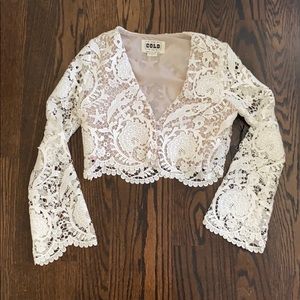 Stone cold fox lace top